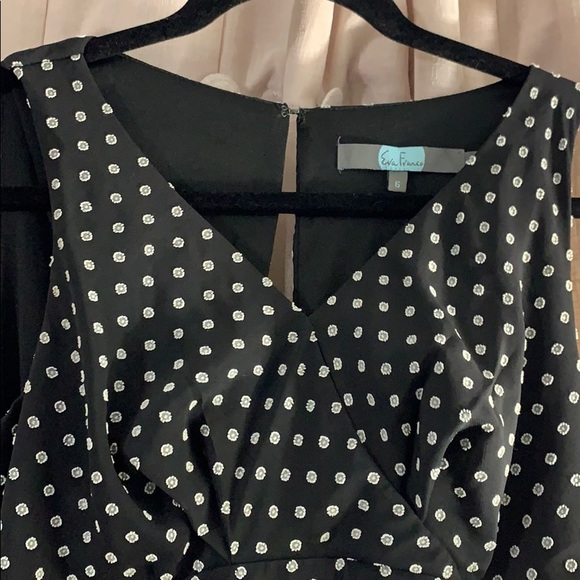 Anthropologie Clipdot Maxi Dres by Eva Franco Sz 6 - Picture 4 of 6